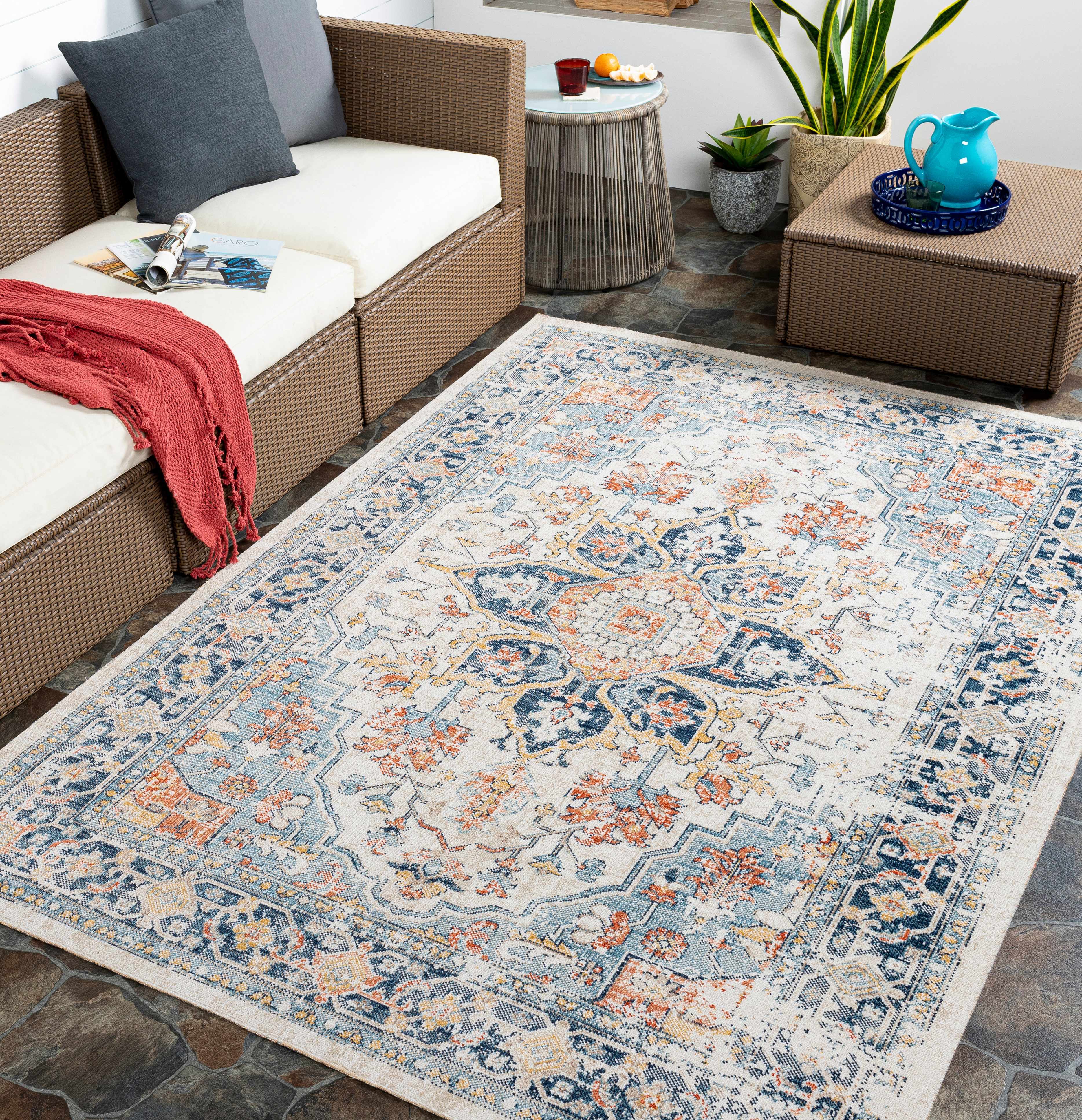 Gorgeous Hauteloom Dorval Outdoor Rug