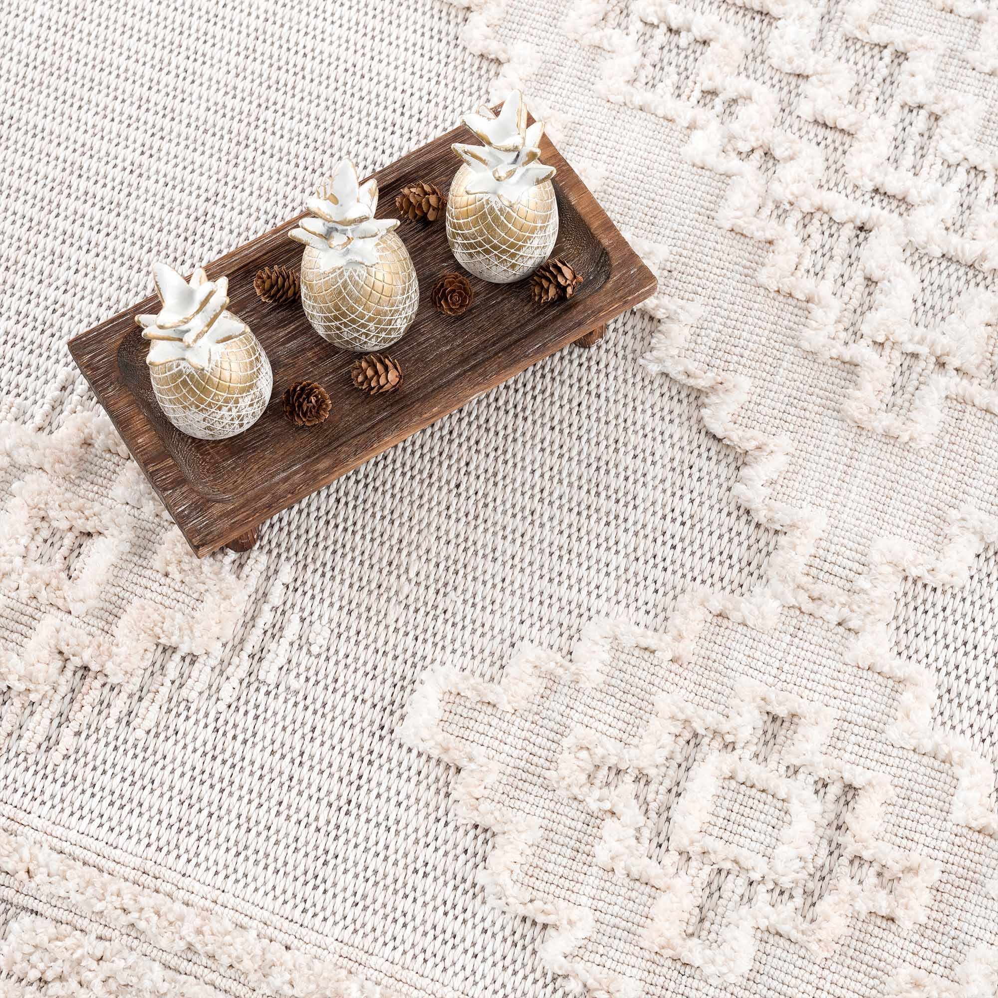 Luxurious Hauteloom Rosales Cream Area Rug for Every Space