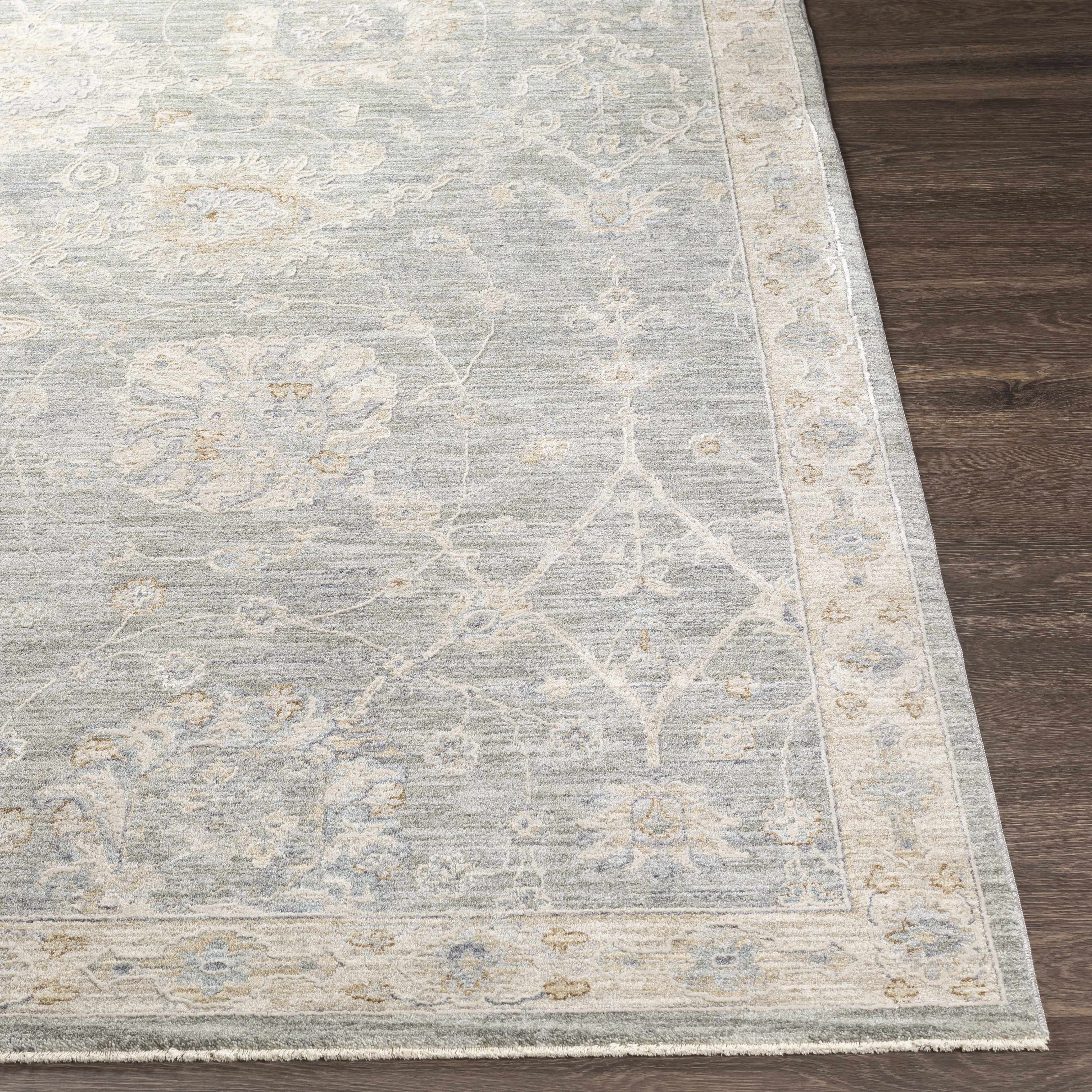 Exquisite Hauteloom Monterey Gray Persian Rug