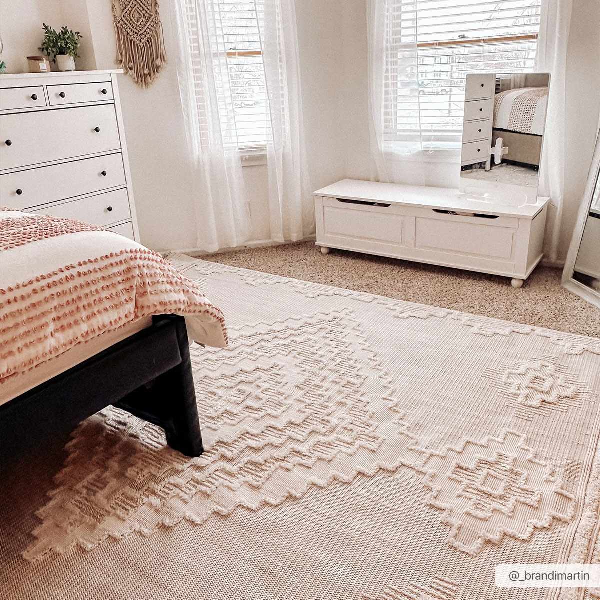 Luxurious Hauteloom Rosales Cream Area Rug for Every Space