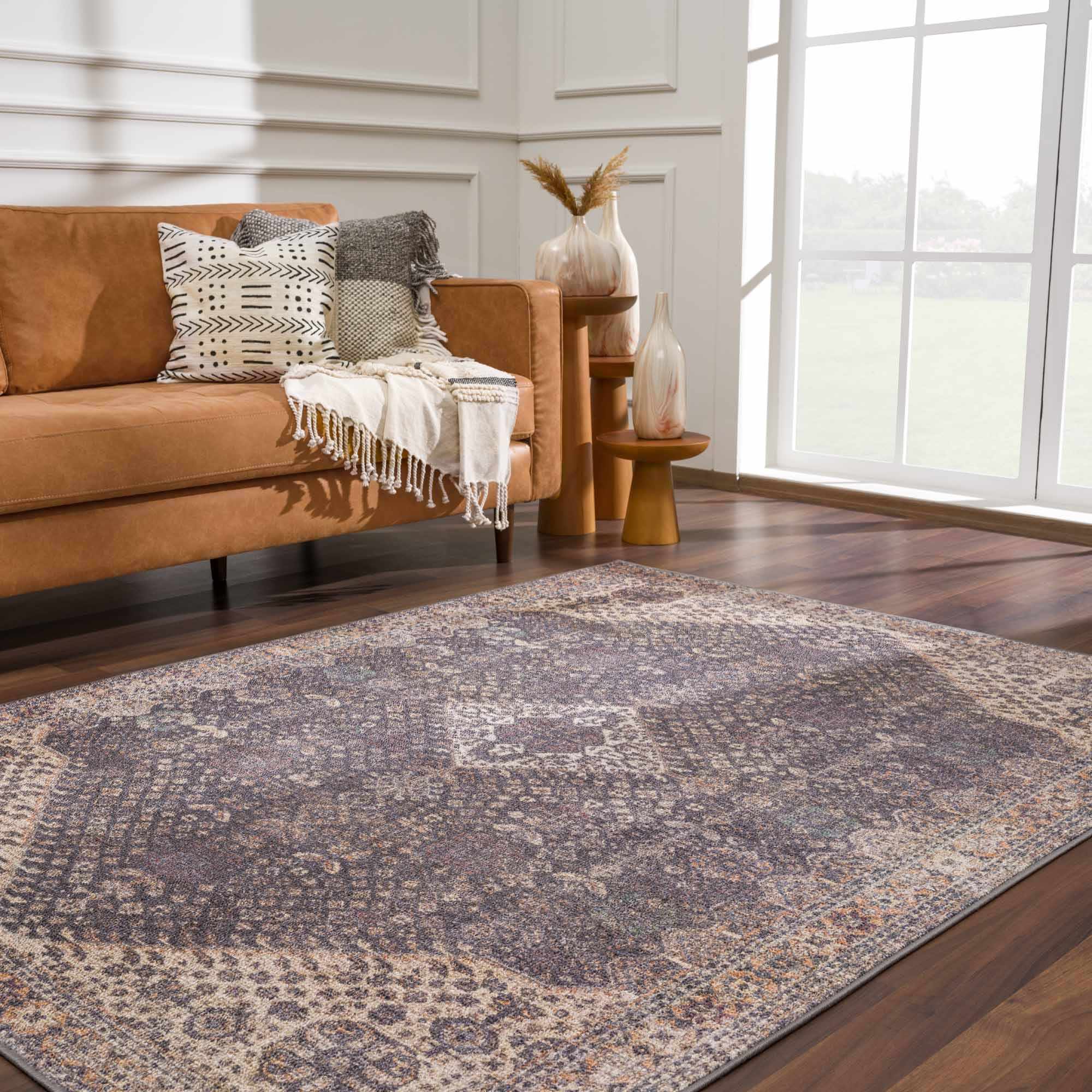 Luxurious Hauteloom Seok Washable Area Rug