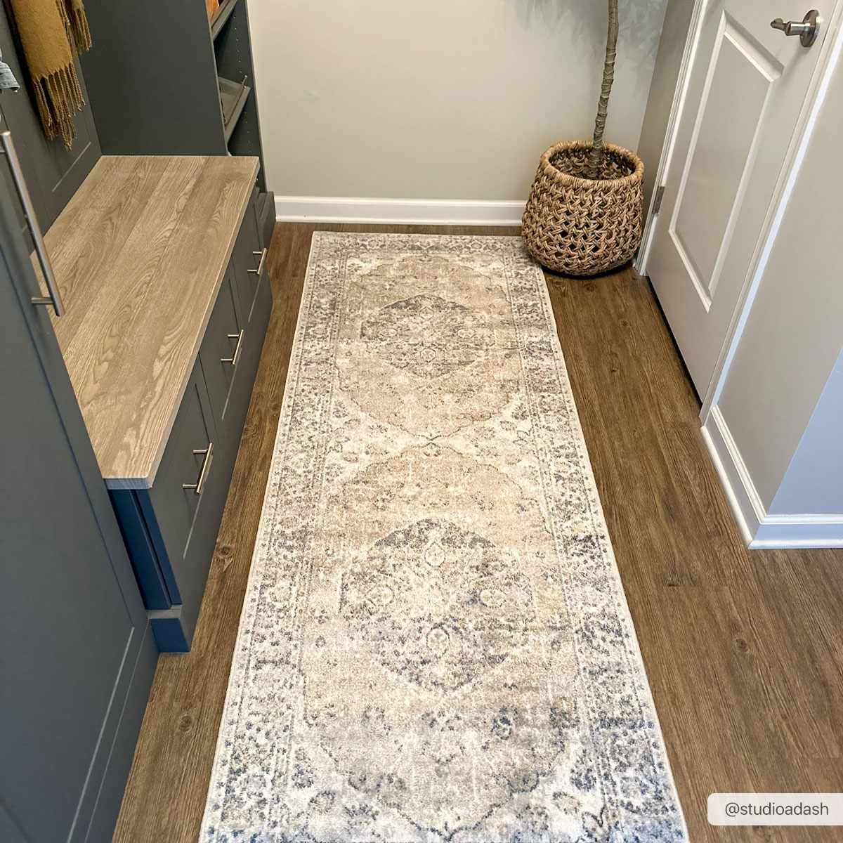 Luxurious Hauteloom Rudo Beige Washable Area Rug - Transform Your Space