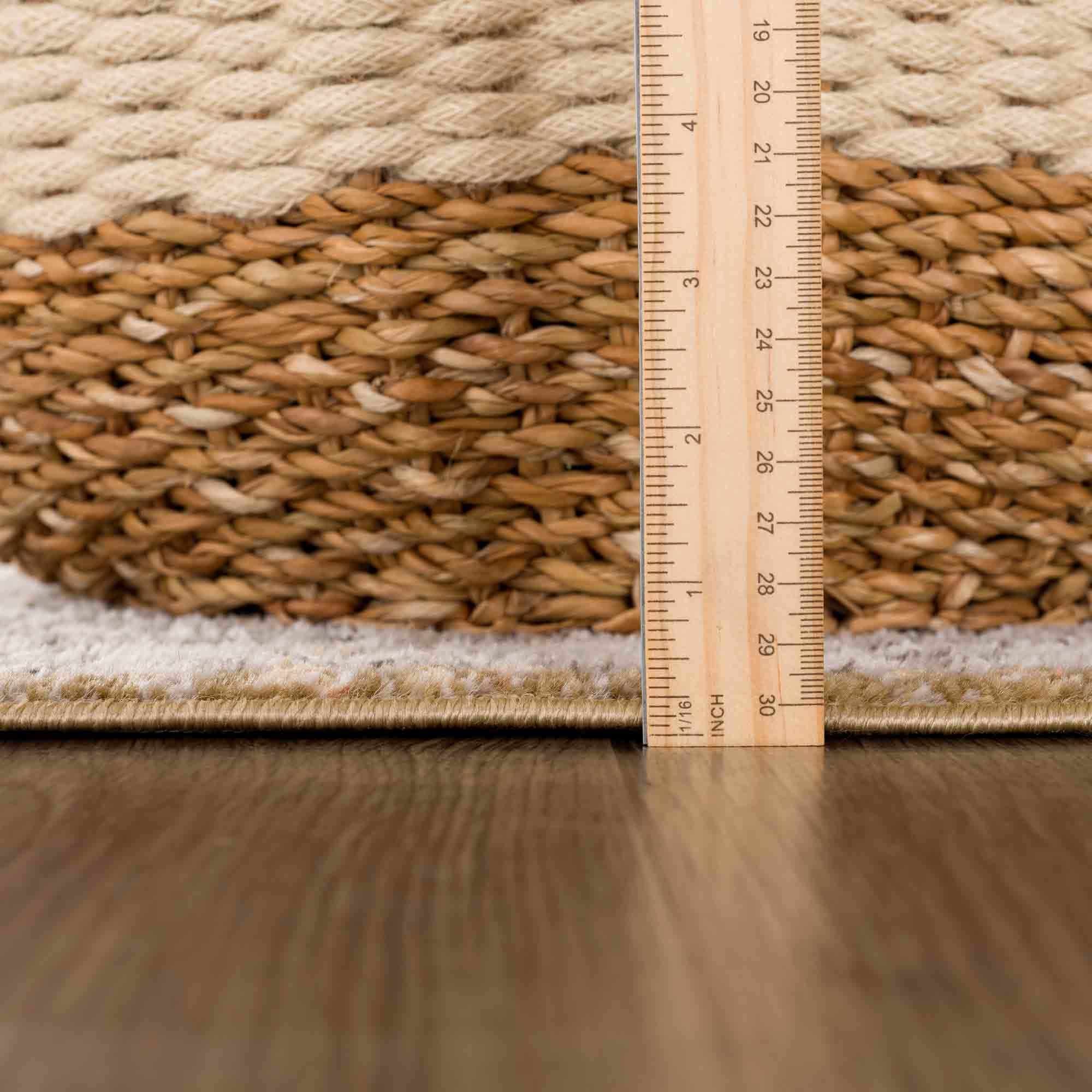Exclusive Hauteloom Albie Gold & Beige Area Rug - Grab This Clearance Deal Now!