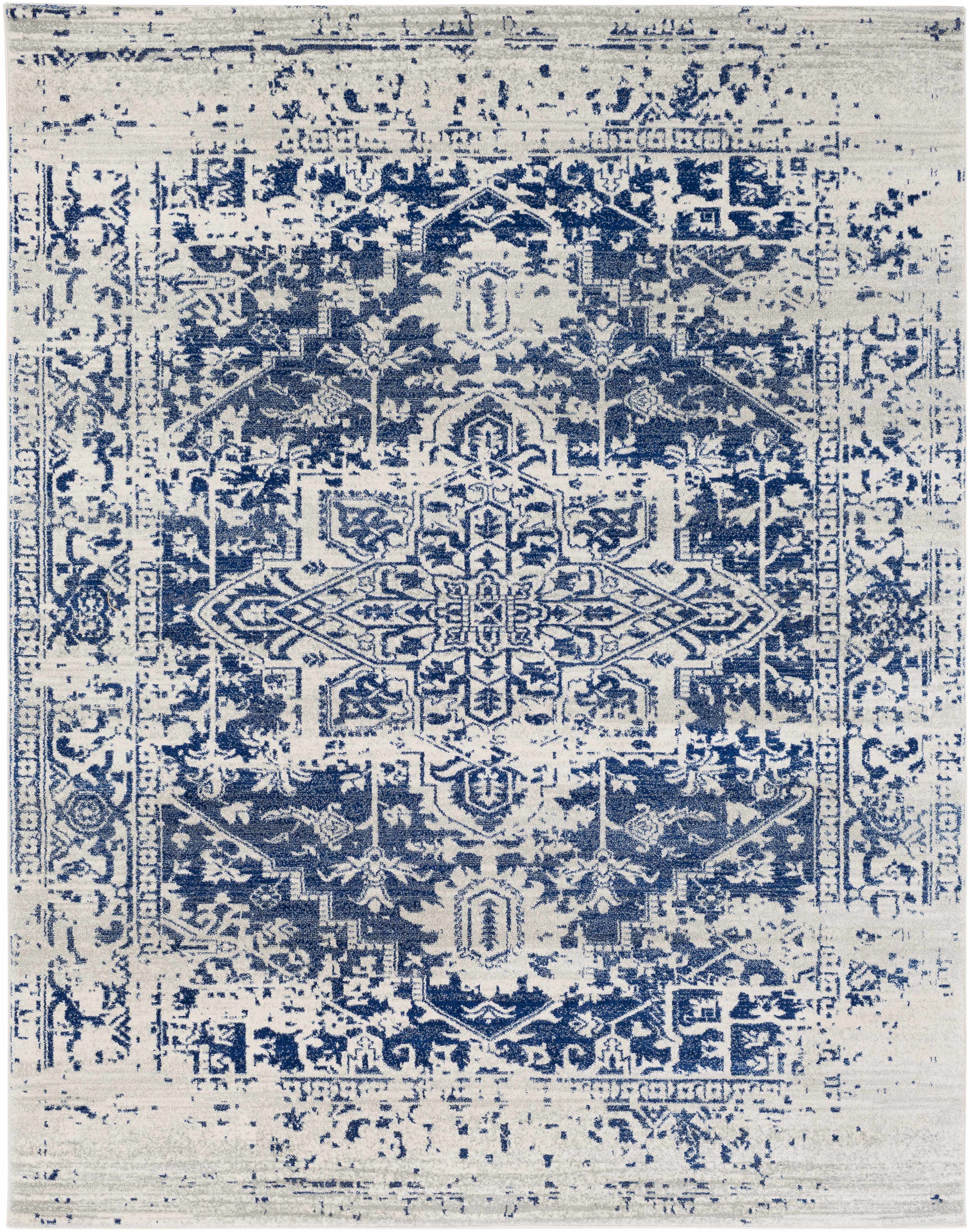 Exquisite Hauteloom Rachel Navy Area Rug