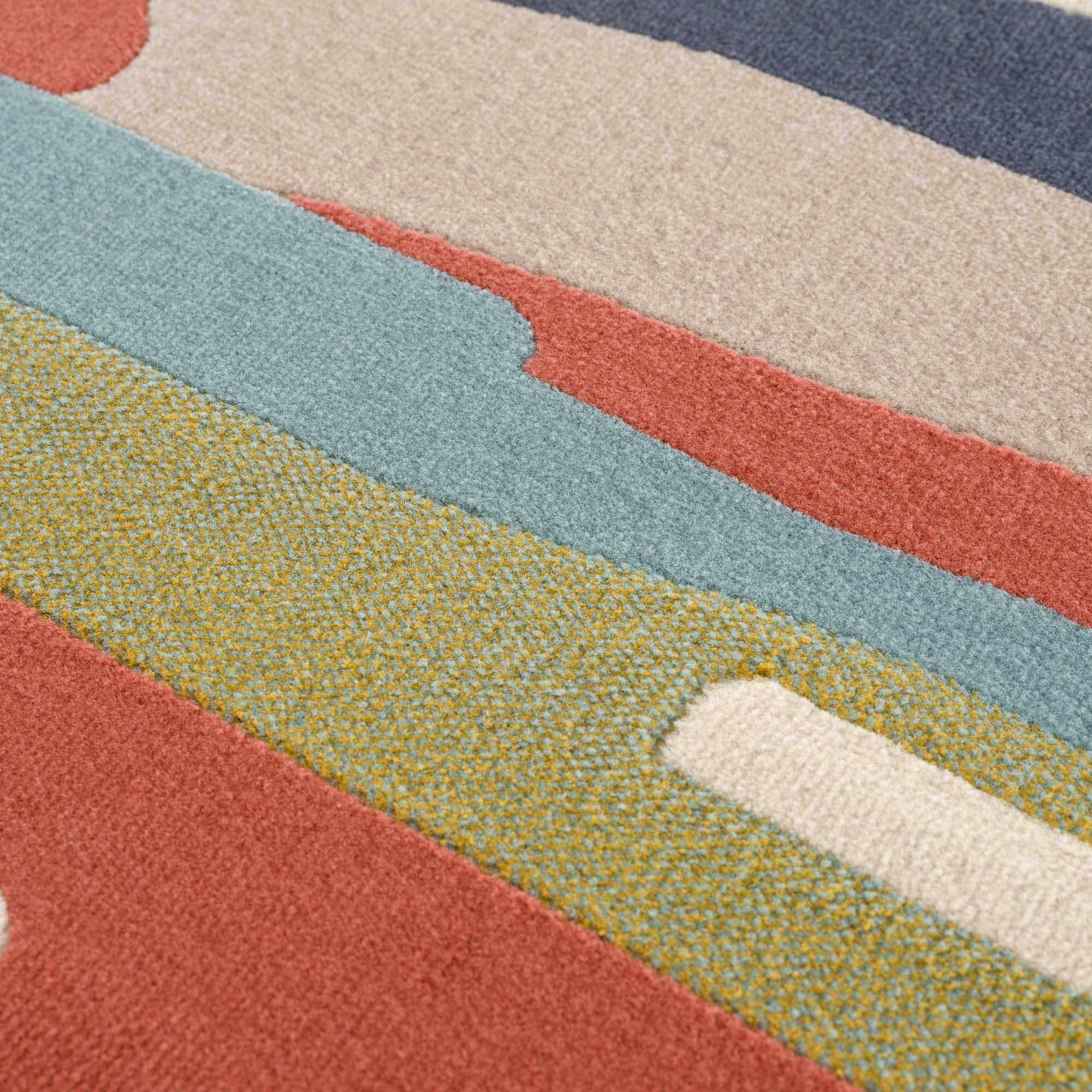 Hauteloom Southfields: A Vivid and Stylish Modern Area Carpet