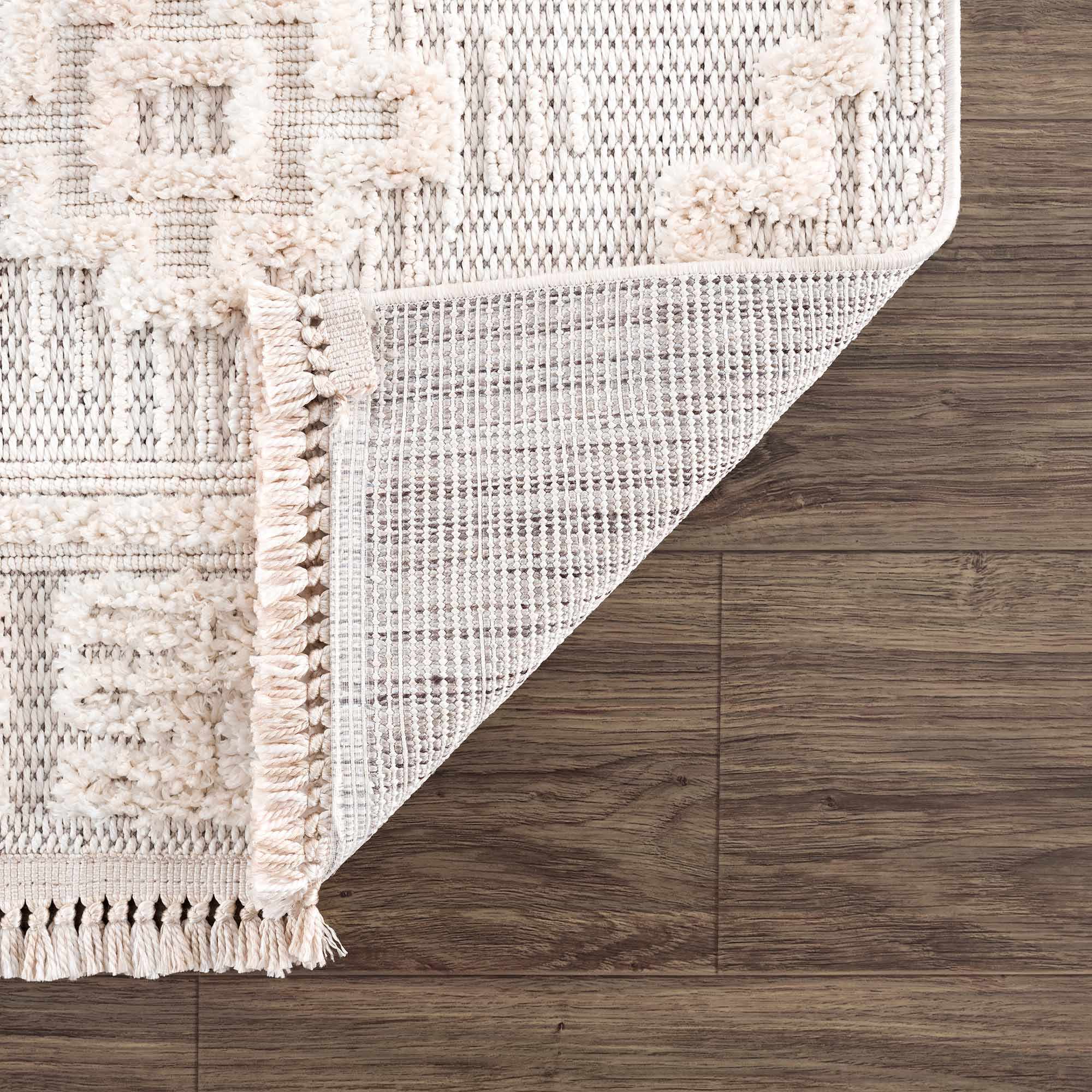Luxurious Hauteloom Rosales Cream Area Rug for Every Space
