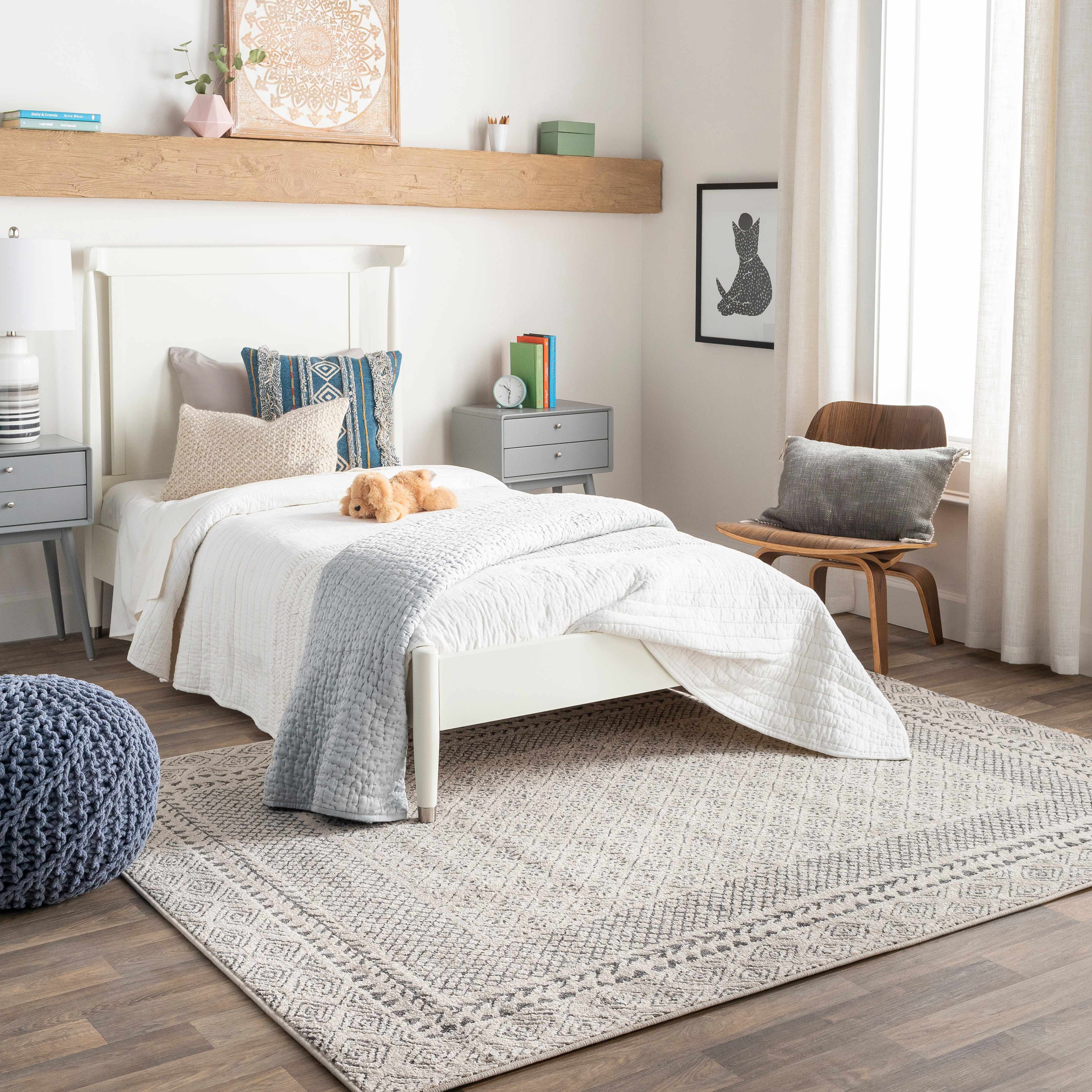 Luxurious Hauteloom Burdette Soft Neutral Rug - Transform Your Space