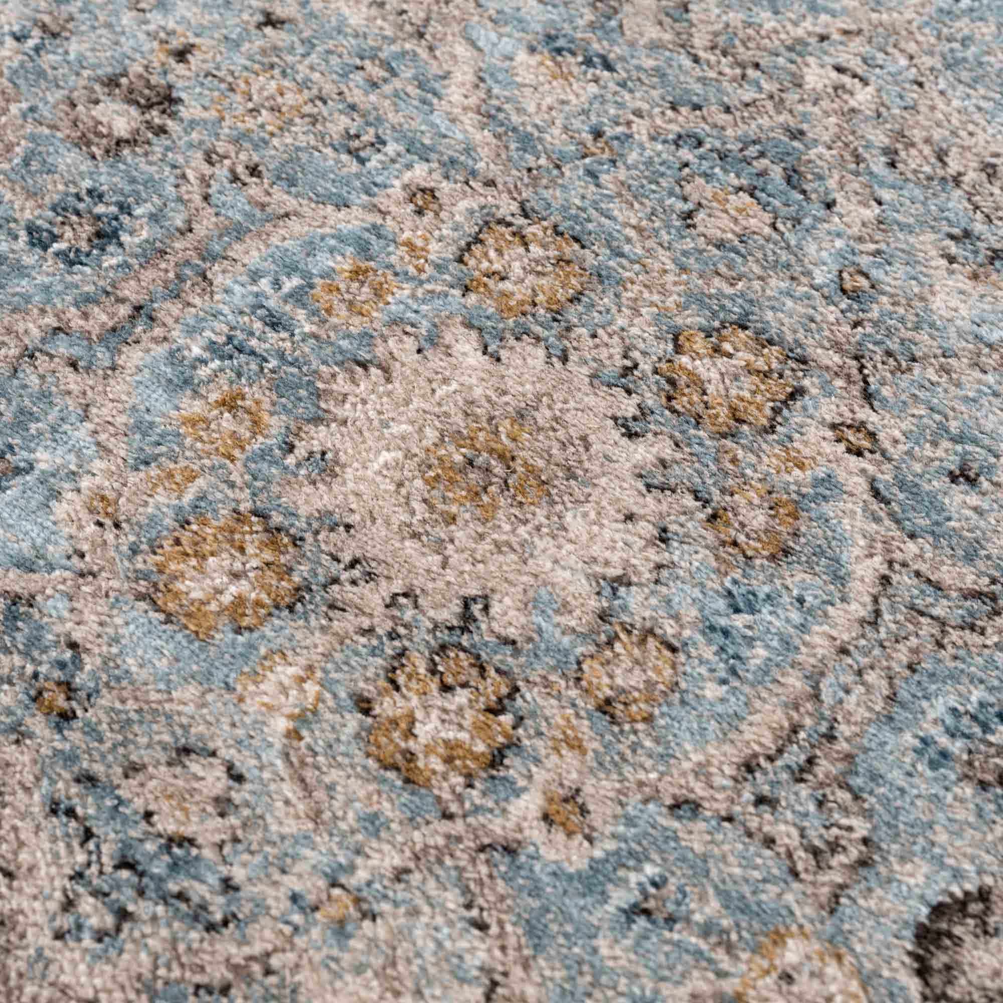 Hauteloom Anana Silver Blue & Beige Area Rug - Grab This Clearance Deal Now!