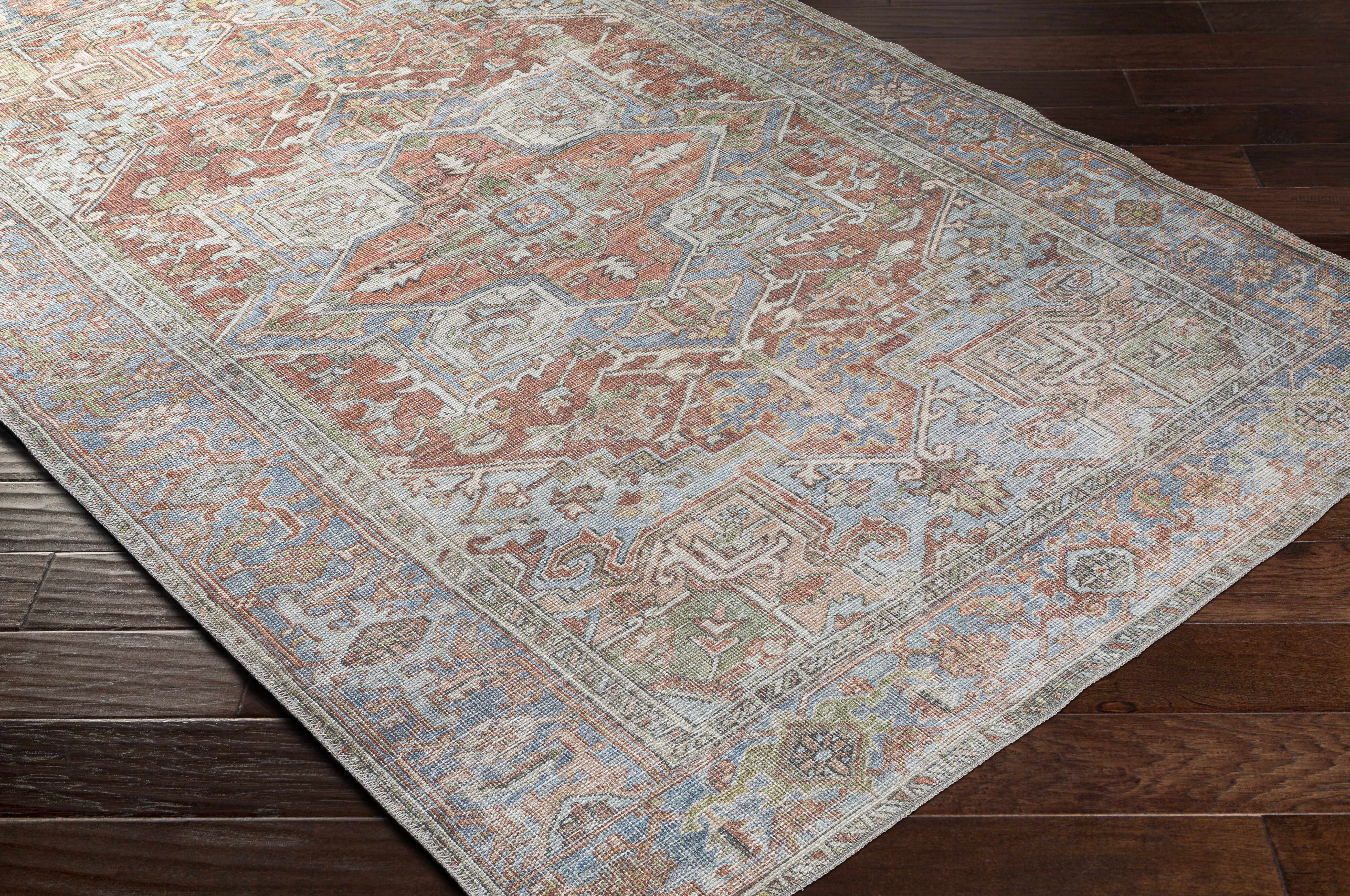 Hauteloom Maayon Washable Rug - Rustic Elegance for Your Space