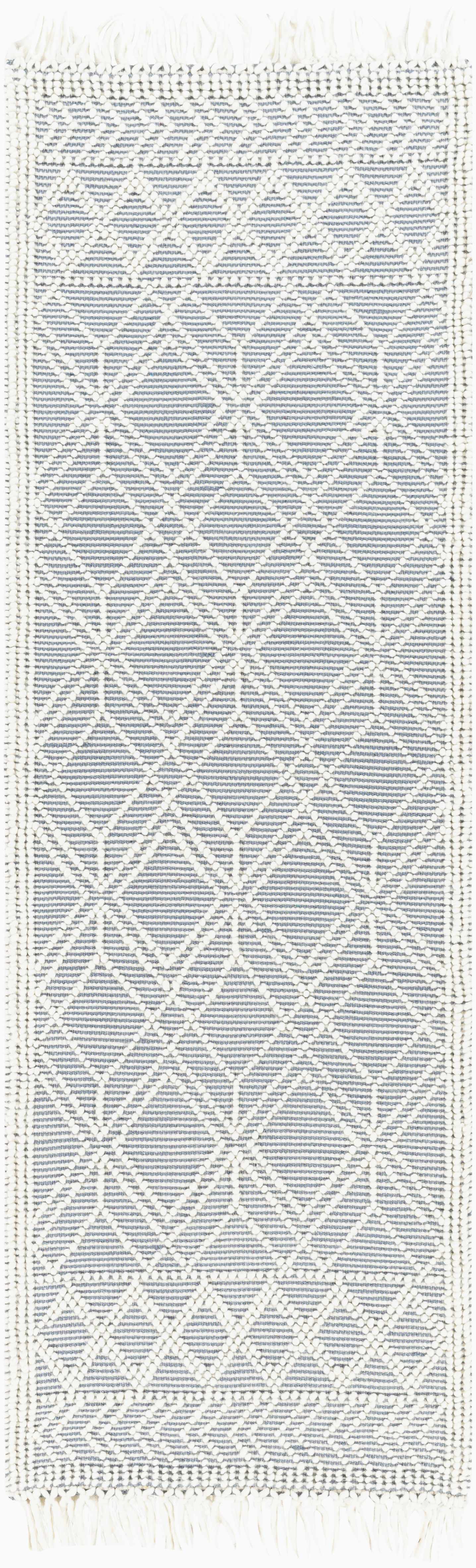 Exquisite Hauteloom Ramsbury Ivory & Blue Area Rug