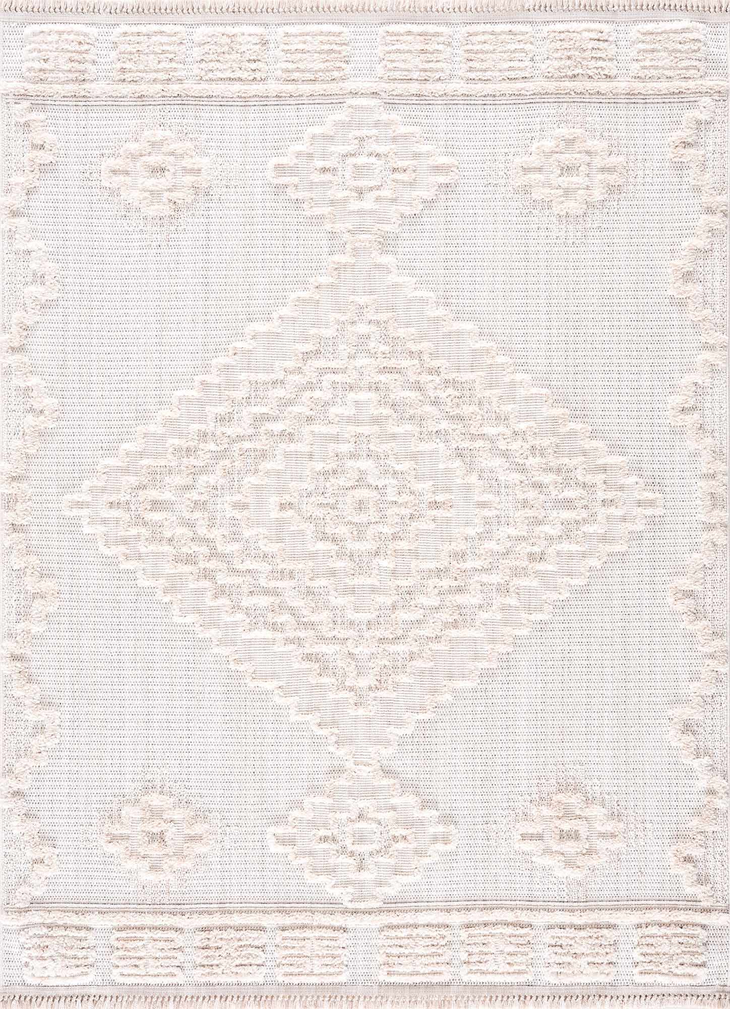 Luxurious Hauteloom Rosales Cream Area Rug for Every Space