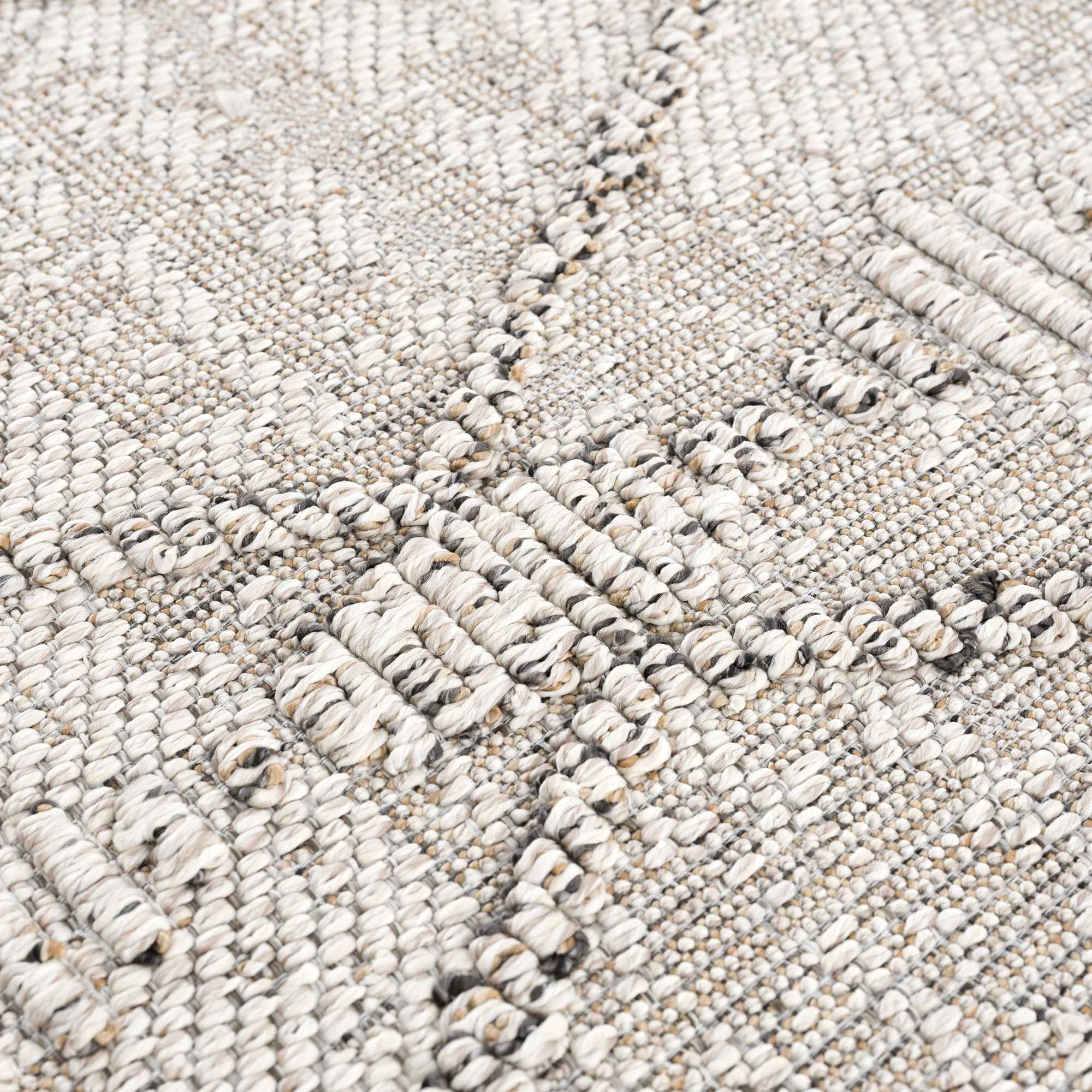 Hauteloom Nyla Bone Elegant Area Rug