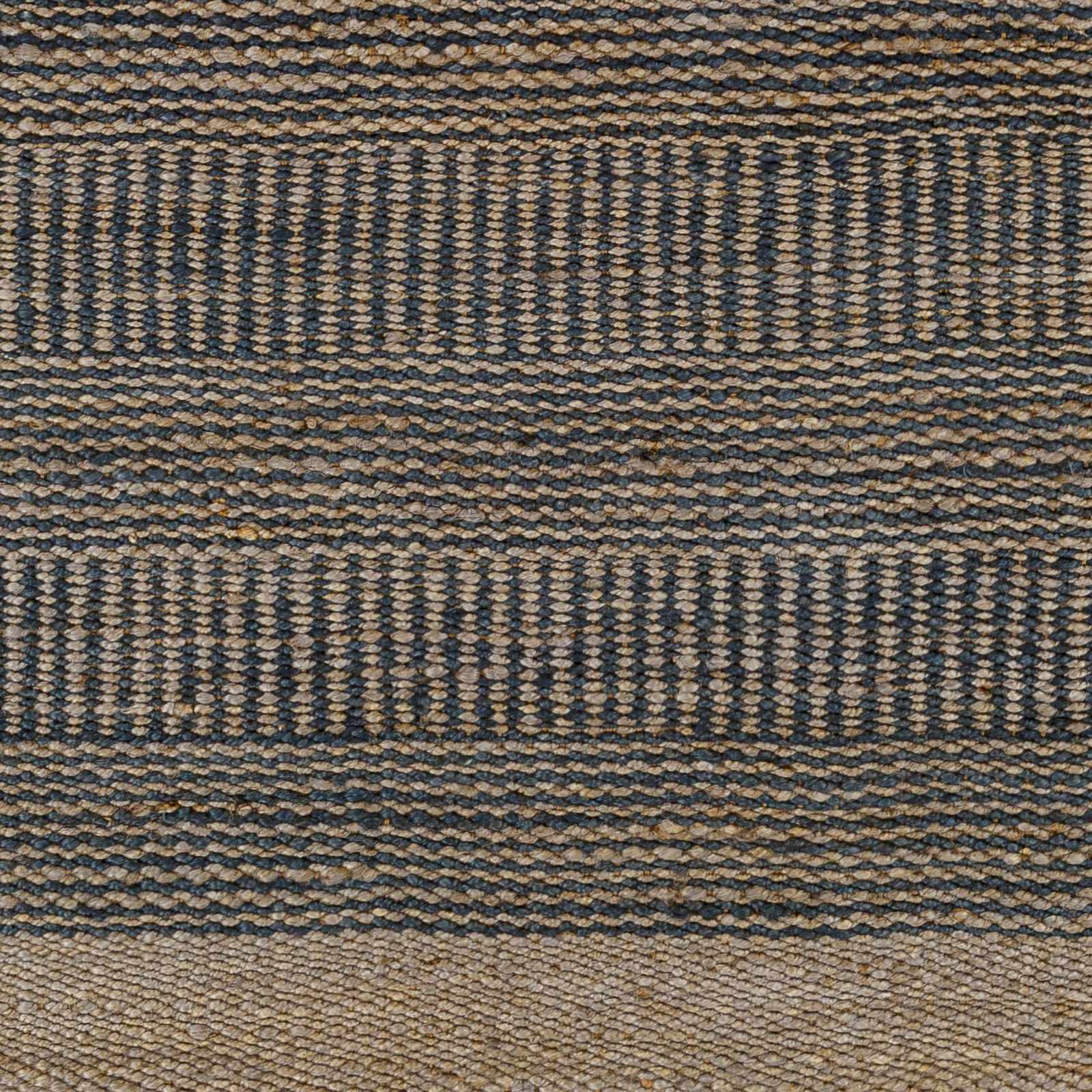 Exquisite Navy Elle Jute Rug by Hauteloom